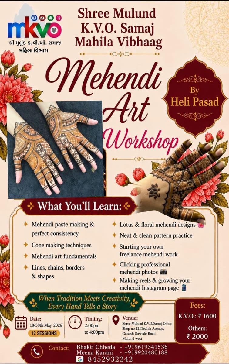 Mehendi Art Workshop