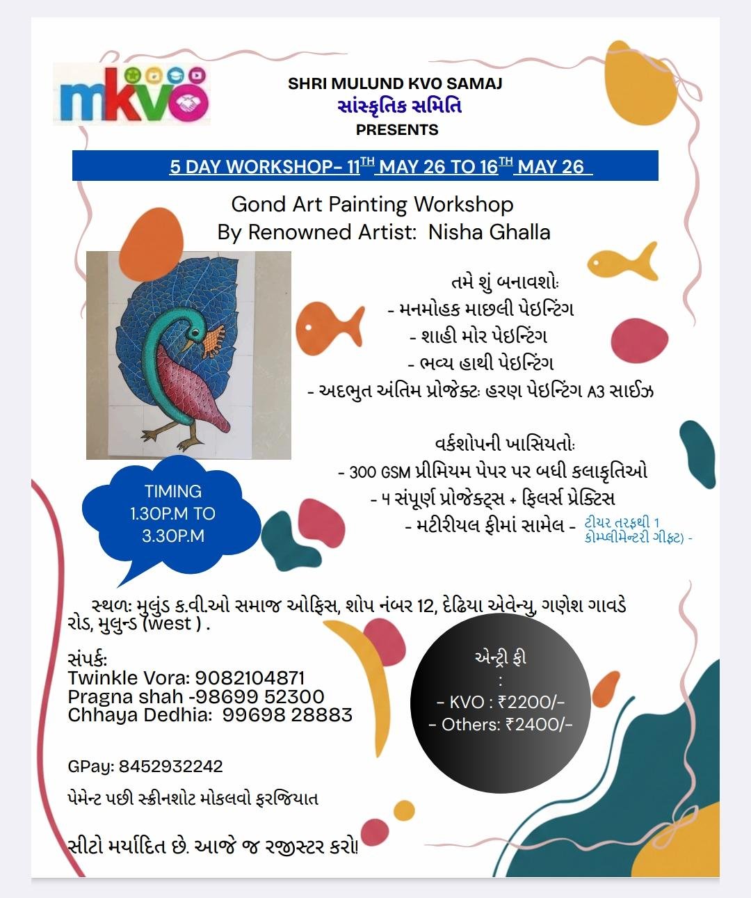 Gond Art Painting Workshop