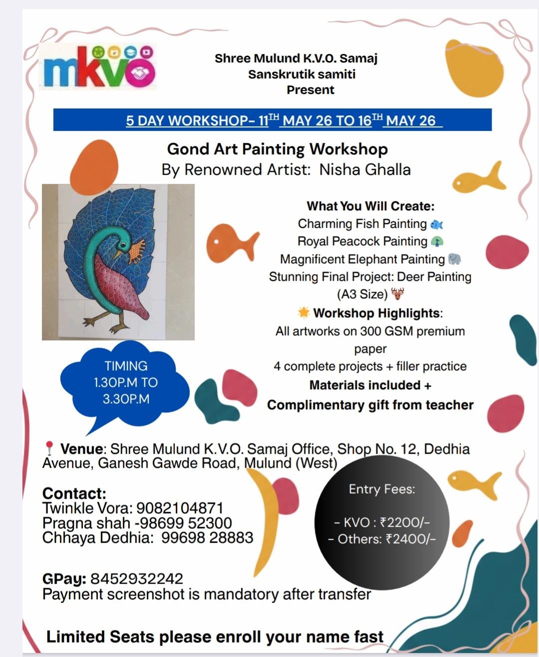 Gond Art Painting Workshop